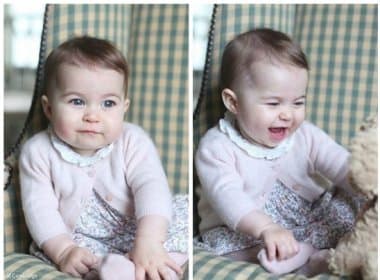 Príncipe Willian e Kate Middleton divulgam duas novas imagens de Charlotte