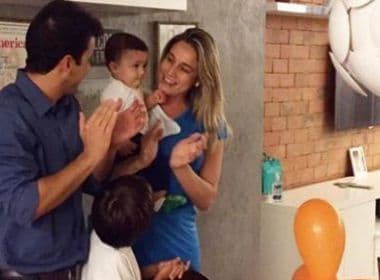 Fernanda Gentil e ex celebram oito meses do filho: ‘Você vai sentir orgulho dessa foto’