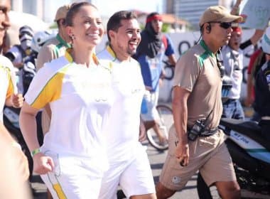 Solange Almeida rebate críticas de internautas por condução da tocha olímpica