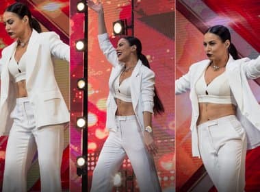 No X Factor, Alinne Rosa usa looks que vão de R$ 10 mil a R$ 150 mil