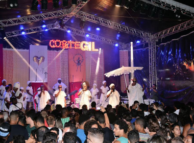 Cortejo Afro realiza ensaio geral para Carnaval com participação de Gilberto Gil