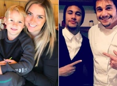Mãe do filho de Neymar assume namoro com famoso chefe de cozinha