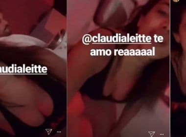 Nos EUA, Anitta canta música de Cláudia Leitte e manda recado