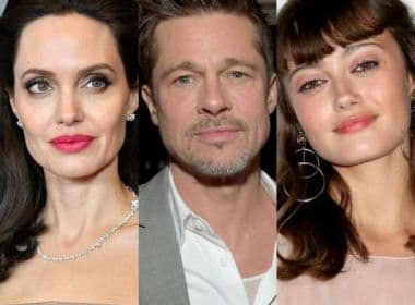 Pitt mantém romance com atriz que interpretou personagem de Jolie na infância, diz jornal