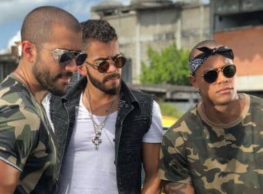'Sarrando': Rafa e Pipo Marques gravam sua aposta para o verão com Léo Santana