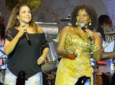 Daniela Mercury fará participação em show dos 30 anos de Margareth Menezes