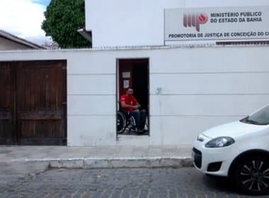 Conceição do Coité: Cadeirante denuncia falta de acessibilidade no MP local