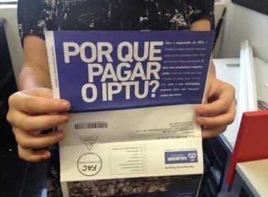 Adin do IPTU de Salvador volta a julgamento no início de 2015 após relator intimar autores