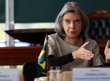 Cármen Lúcia critica dados errados apresentados por tribunais ao CNJ