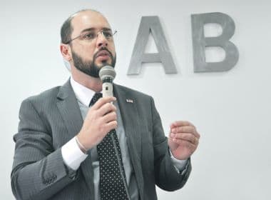 Conselheiro critica morosidade da OAB-BA: 'Como vou reclamar da Justiça comum?'