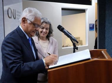 Desembargador Valtércio de Oliveira é empossado como conselheiro do CNJ