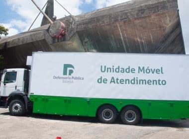 São Domingos: Defensoria Pública realiza atendimentos através de unidade móvel