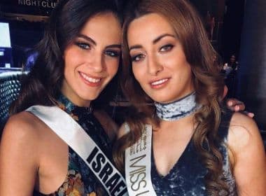 Selfie de Miss Iraque com Miss Israel gera polêmica ante conflito na região