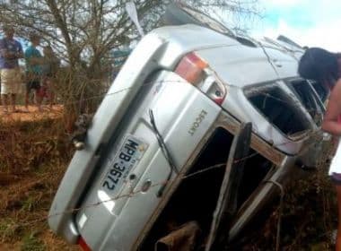 Macarani: Homem morre após carro capotar em estrada vicinal