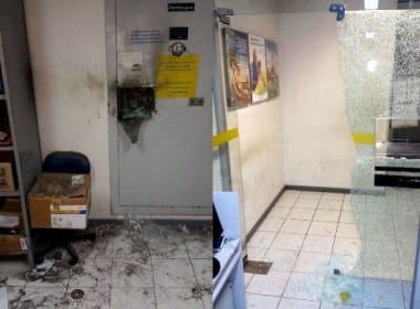 Santaluz: Bandidos arrombam cofre de banco e causam pânico