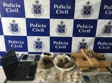 Operação Pente Fino: Quatro suspeitos e 9,5 kg de drogas são apreendidos em Itapetinga