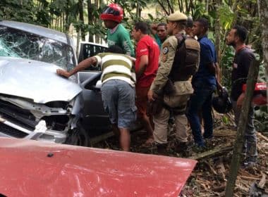 Ilhéus: Homem morre e dois ficam feridos em colisão com três carros