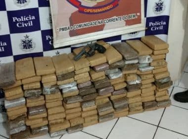 Polícia mata homem que transportava 120 quilos de maconha em Baixa Grande