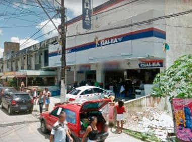 Candeias: Homens furtam celulares e TVs de loja das Casas Bahia