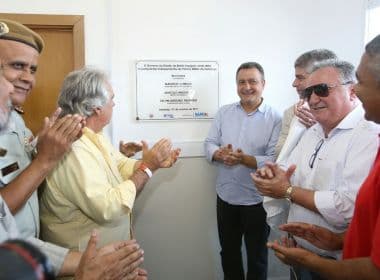 Rui Costa inaugura unidade da PM e entrega cadastros rurais em Itamaraju