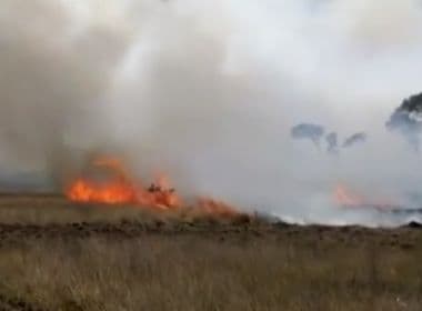 LEM: Incêndio destrói área de preservação ambiental e fogo já atinge 5 km de extensão