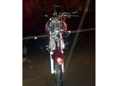 Nova Viçosa: Jovem morre após colisão de moto com animal na BR-418
