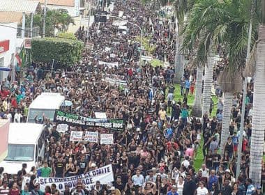 Correntina: Milhares de pessoas protestam em defesa da Bacia do Rio Corrente