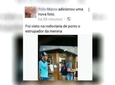 Porto Seguro: Homem se apresenta à polícia após ser confundido com estuprador nas redes