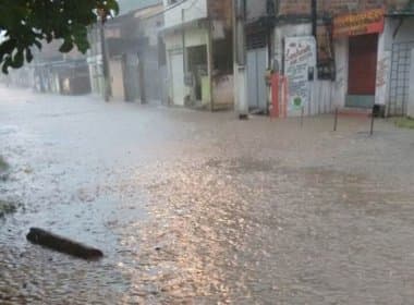 Volume de chuva em Simões Filho é quase 10 vezes maior que previsto para abril