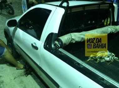 Nazaré: Carro de filho do prefeito é baleado depois de furar bloqueio policial