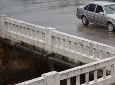 Jacobina: Chuvas aumentam correnteza do Rio do Ouro