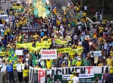 Protesto contra governo federal reúne 2,5 mil em Feira, diz PM