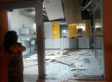Lajedo do Tabocal: Bandidos explodem agência do Banco do Brasil