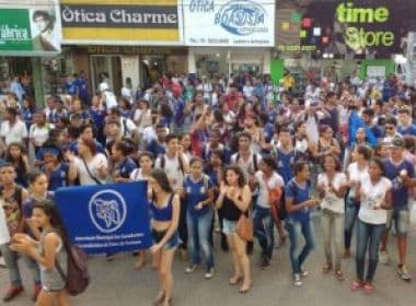 Estudantes de Feira de Santana vão às ruas por direitos no transporte