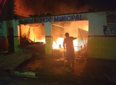Ubatã: Almoxarifado da prefeitura pega fogo