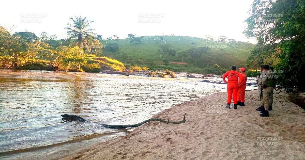 Homem desaparece em rio após salvar mãe de afogamento no Extremo Sul baiano