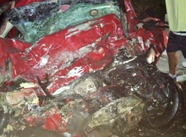 Bacia do Jacuípe: Cinco morrem em acidente entre Riachão e Nova Fátima