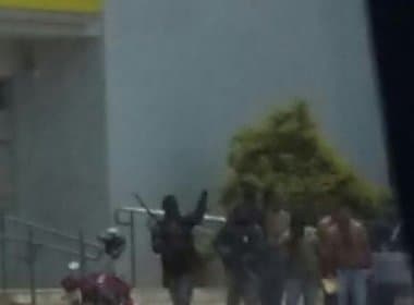 Bandidos fortemente armados assaltam Banco do Brasil em Iramaia e deixam quatro reféns