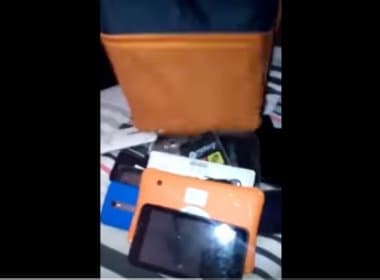Barreiras: Jovem é preso após ‘ostentar’ celulares roubados 