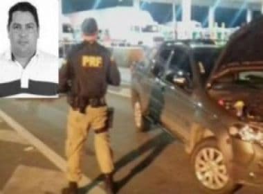 Monte Santo: Vereador reeleito foi preso em flagrante com carro roubado em São Paulo