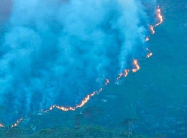 Jacobina: Incêndio atinge mesma área devastada em 2015