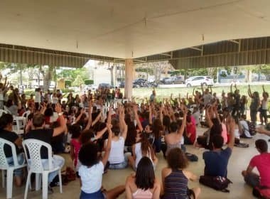 Ocupa Uesb: Manifestantes contrários à PEC-55 deixam campus de Vitória da Conquista
