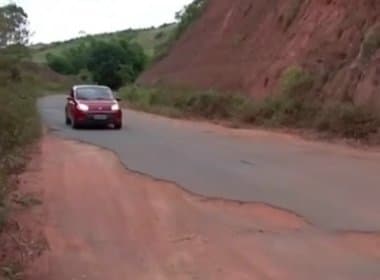 Sul: Estrada que liga Itabela a Guaratinga sofre com buracos e falta de sinalização