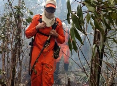 Saúde: Incêndio atinge serra próximo à barragem; ação convoca brigadistas