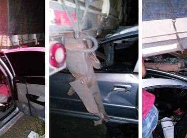 Cristópolis: Motorista de carro morre em acidente com caminhão na BR-242
