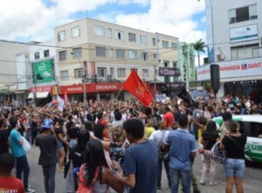 Conquista: Cerca de 10 mil vão às ruas em protestos desta sexta, diz movimento