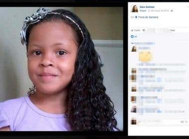 Feira: Família de garota questiona identificação da Polícia e pede exumação de ossada