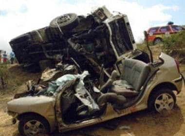 Jeremoabo: Cinco pessoas morrem acidente na BR-110