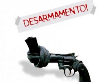 Campanha do desarmamento recolhe 2,2 mil armas na Bahia em 2011