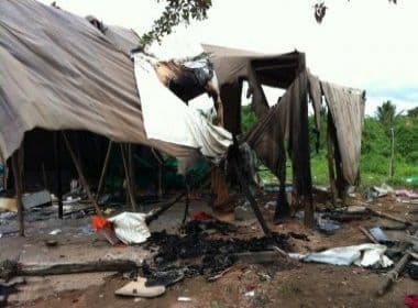 Santo Amaro: Moradores queimam acampamento cigano após morte de um homem